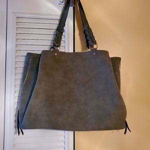 Olive green tote. new without tags. Purchased at Target.